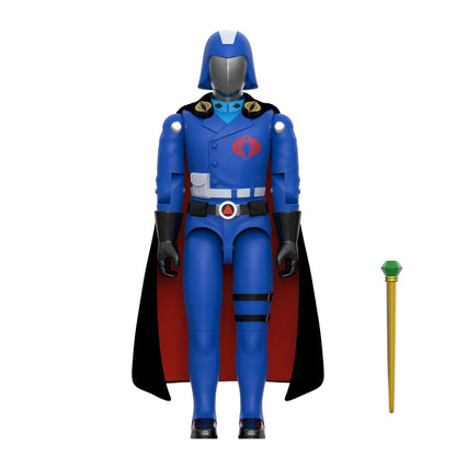 Super7 G.I. Joe ReAction+ Figure Wave 6 - Cobra Commander (Movie Black Cape) PRE-ORDER
