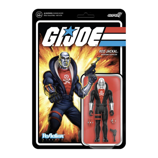 Super7 G.I. Joe Reaction Wave 8 Red Jackal (Vac Metal) Action Figure - COMING SOON