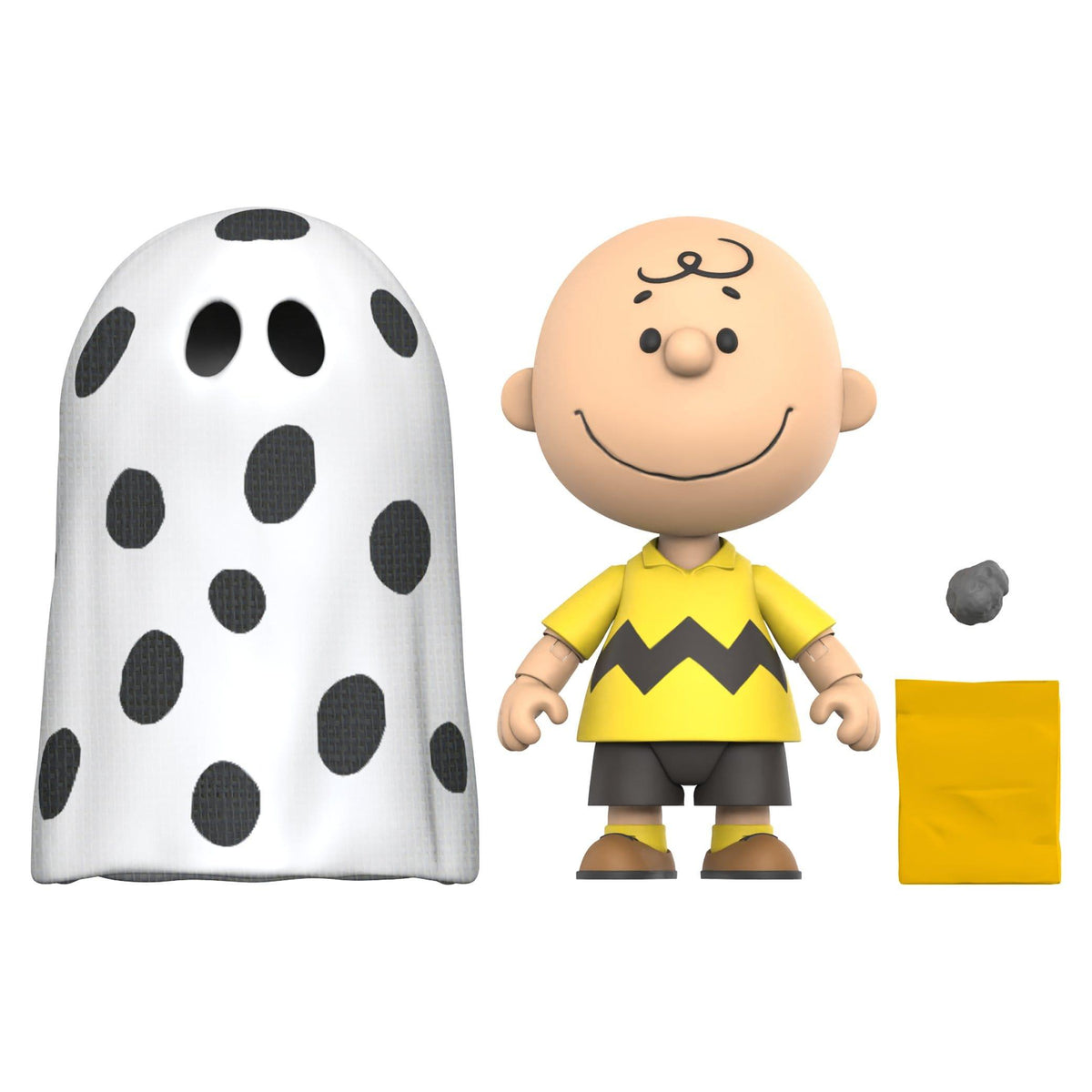 Super7 Peanuts Charlie Brown (with Ghost Sheet) Deluxe Action Figure PRE-ORDER