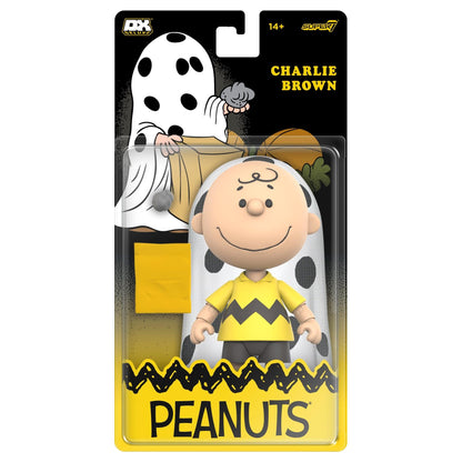 Super7 Peanuts Charlie Brown (with Ghost Sheet) Deluxe Action Figure PRE-ORDER