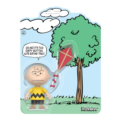 Super7 Peanuts ReAction Action Figure - Charlie Brown and the Kite-Eating Tree (Comic Panel) PRE-ORDER