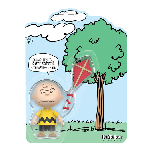 Super7 Peanuts ReAction Action Figure - Charlie Brown and the Kite-Eating Tree (Comic Panel) PRE-ORDER