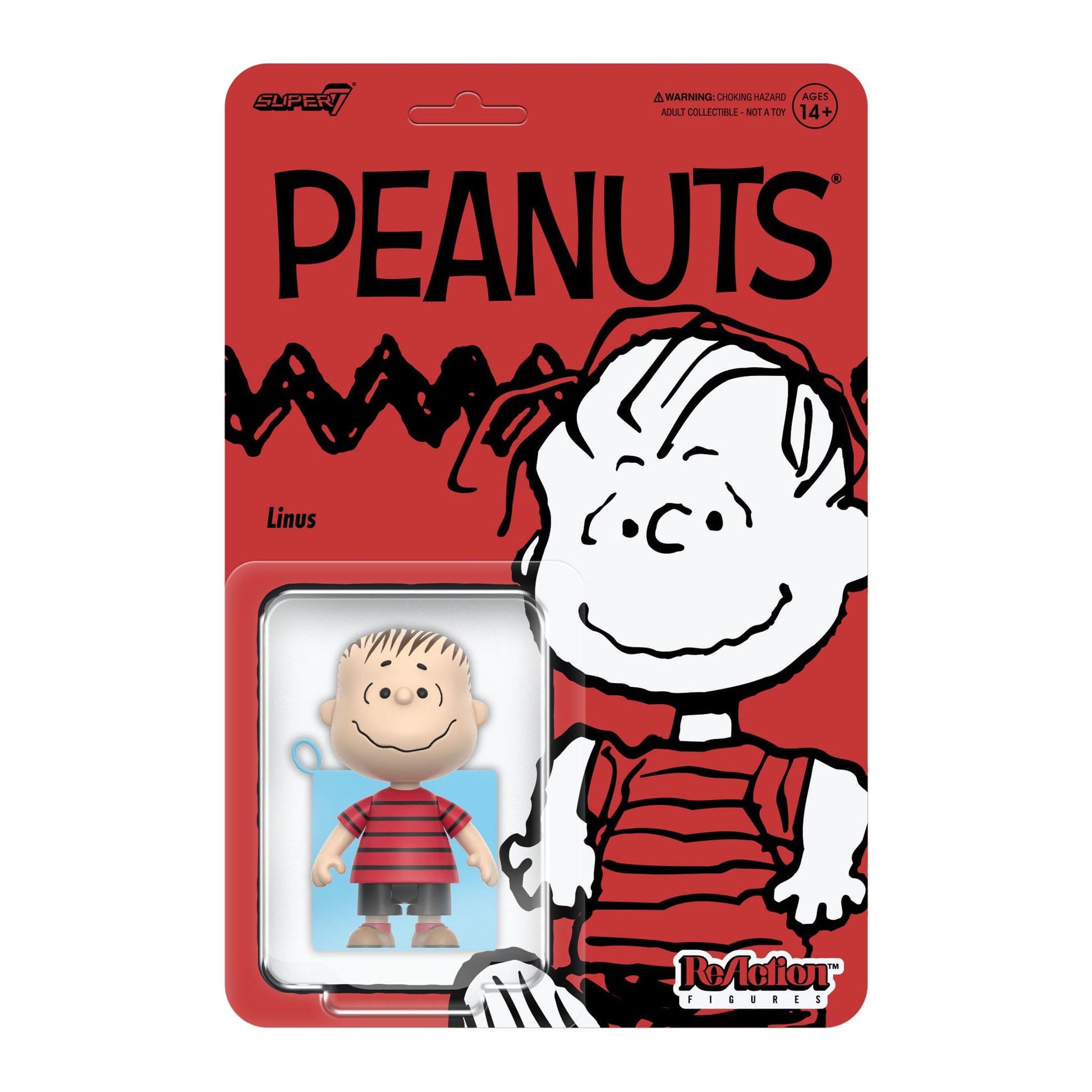 Super7 Peanuts ReAction Action Figure Wave 8 - Linus PRE-ORDER