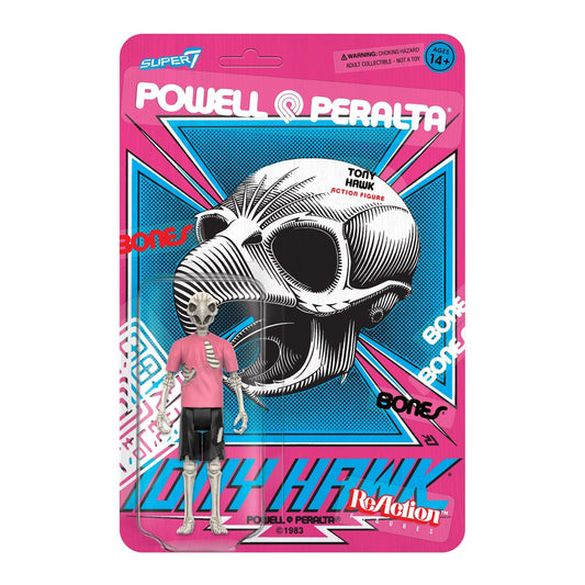 Super7 Powell Peralta Reaction Wave 2 - Tony Hawk (Skull & Cross) Action Figure
