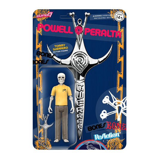 Super7 Powell Peralta Reaction Wave 4 - Tommy Guerrero (V8 Dagger/Sacto '86) Figure