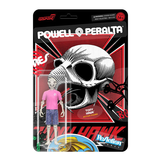 Super7 Powell Peralta Reaction Wave 5 - Tony Hawk (Mt. Trashmore '85) Figure