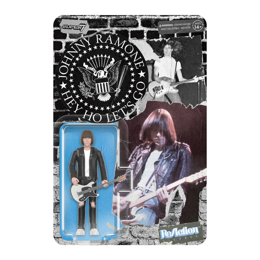 Super7 ReAction Figure - Johnny Ramone (White Shirt)