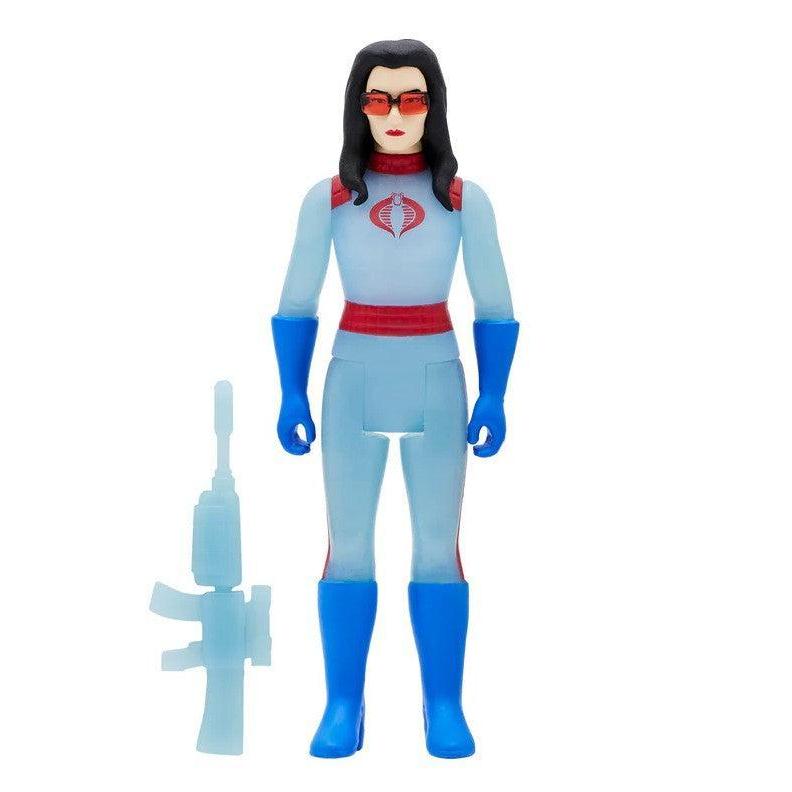 Super7 ReAction G.I. Joe Baroness (Glow Patrol) Action Figure
