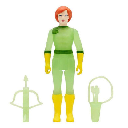 Super7 ReAction G.I. Joe Scarlett (Glow Patrol) Action Figure