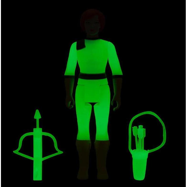 Super7 ReAction G.I. Joe Scarlett (Glow Patrol) Action Figure