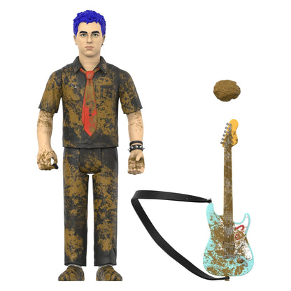 Super7 ReAction Green Day Billie Joe Armstrong (Mud Fight) Action Figure PRE-ORDER