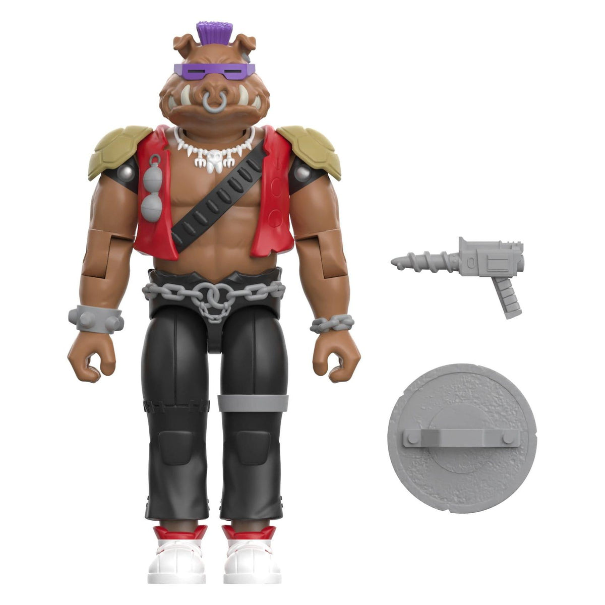 Super7 ReAction+ Teenage Mutant Ninja Turtles Bebop Action Figure PRE-ORDER