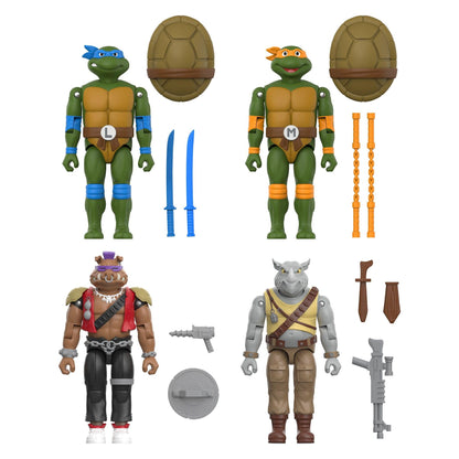 Super7 ReAction+ Teenage Mutant Ninja Turtles Michelangelo Action Figure PRE-ORDER