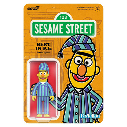 Super7 Sesame Street ReAction Action Figure Wave 6 - Bert (PJs) PRE-ORDER
