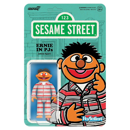 Super7 Sesame Street ReAction Action Figure Wave 6 - Ernie (PJs) PRE-ORDER