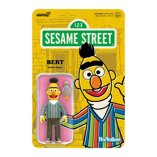 Super7 Sesame Street ReAction Figure Wave 1 - Bert PRE-ORDER