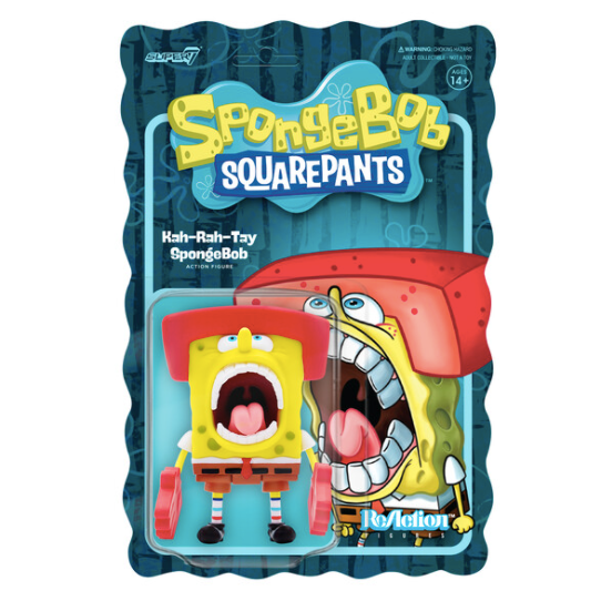 Spon Star Super7 SpongeBob SquarePants ReAction Figure Wave 2 - Kah-Rah-Tay Spon ...
