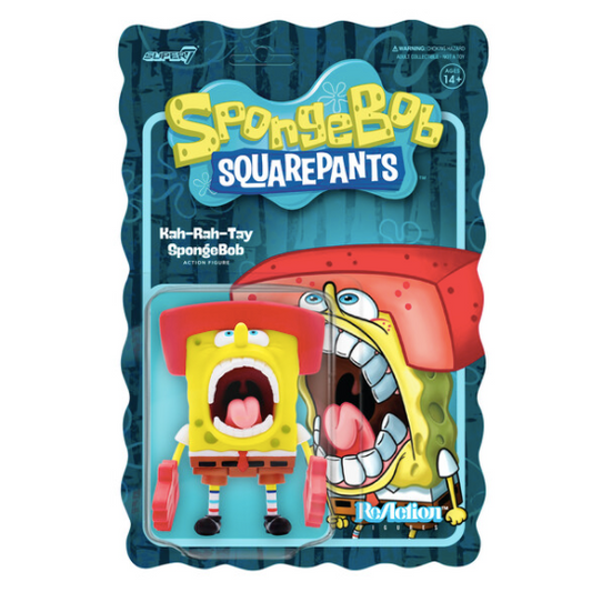 Super7 SpongeBob SquarePants ReAction Figure Wave 2 - Kah-Rah-Tay SpongeBob