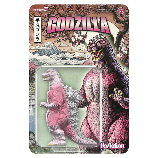 Super7 Toho ReAction Godzilla '89 (Cherry Blossom Festival) Action Figure PRE-ORDER