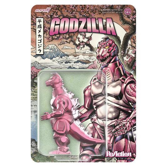 Super7 Toho ReAction Godzilla Mechagodzilla '93 (Cherry Blossom Festival) Action Figure PRE-ORDER