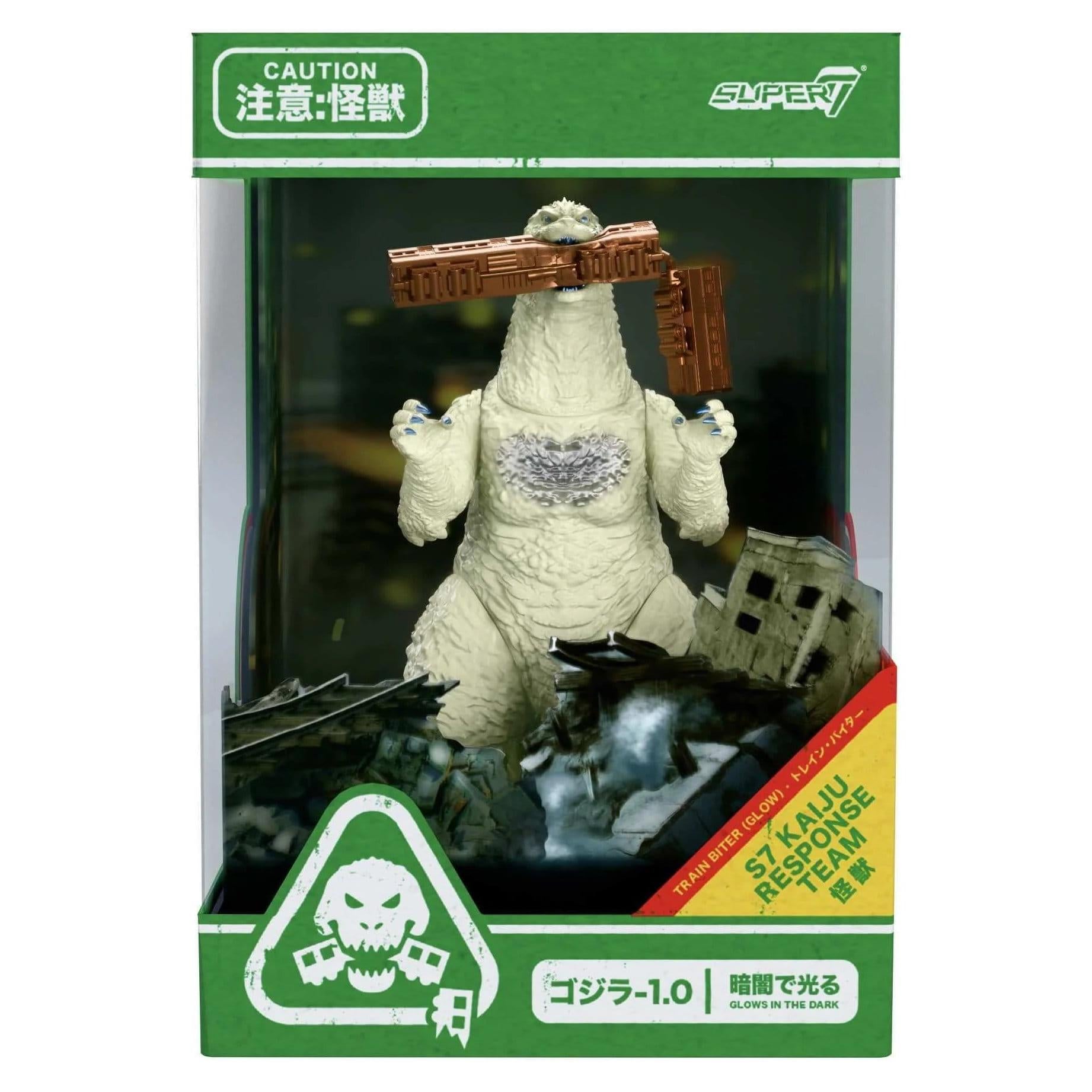 Super7 Toho ReAction Godzilla Minus One (Train Biter Glow) Action Figure PRE-ORDER