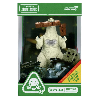 Super7 Toho ReAction Godzilla Minus One (Train Biter Glow) Action Figure PRE-ORDER