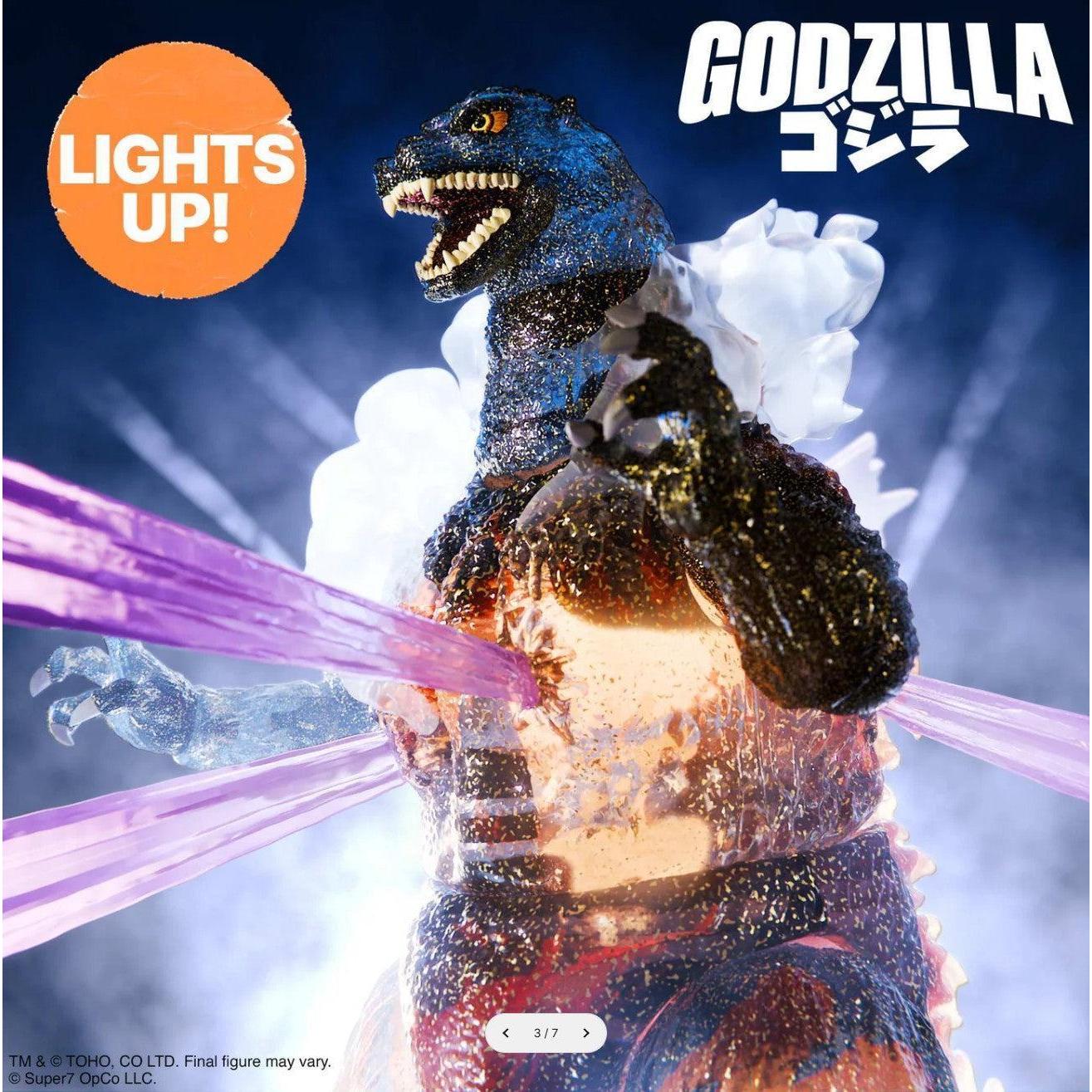 Super7 Toho Ultimates! Action Figure - Final Battle Godzilla (LED Lightup) PRE-ORDER