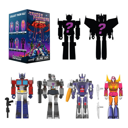Super7 Transformers ReAction Wave 06 The Movie Blind Box Display Case (12) Action Figures PRE-ORDER