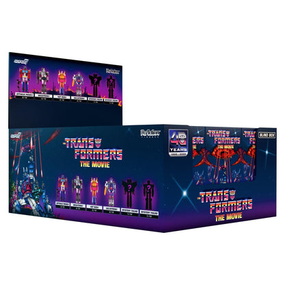Super7 Transformers ReAction Wave 06 The Movie Blind Box Display Case (12) Action Figures PRE-ORDER