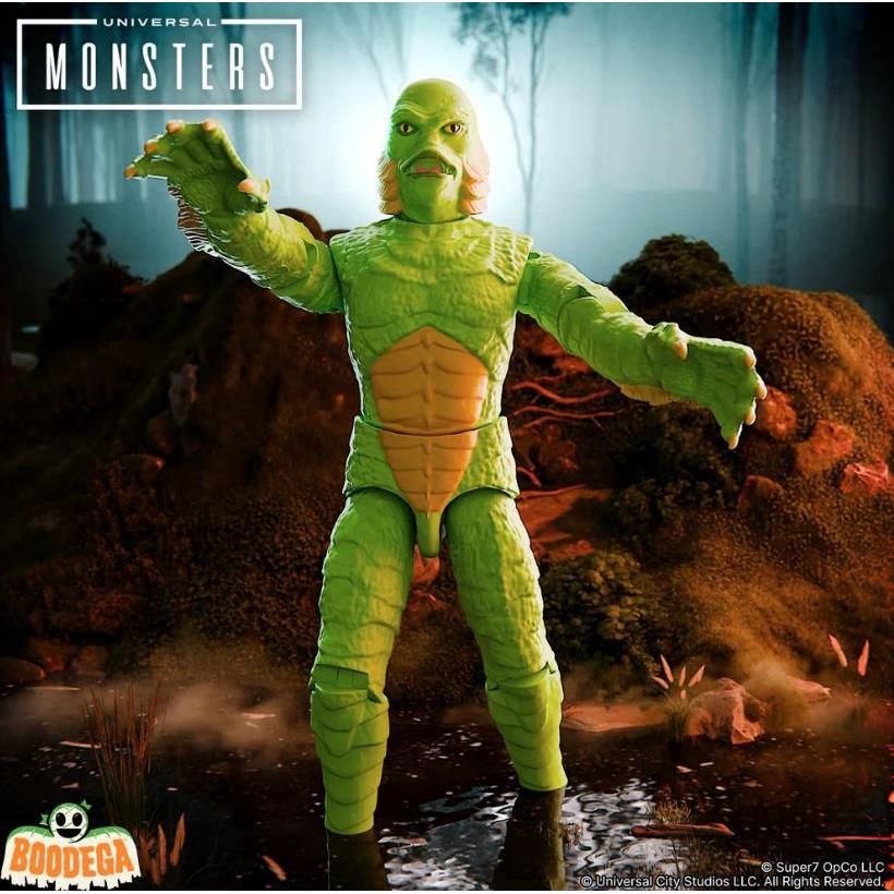 Super7 Universal Monsters ReAction+ Action Figure Wave 1 - Creature From The Black Lagoon PRE-ORDER