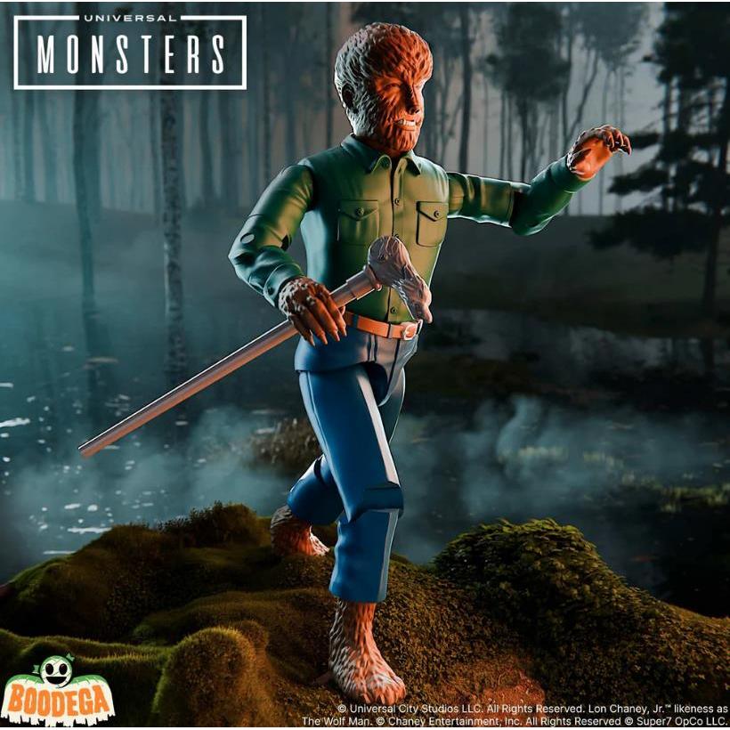 Super7 Universal Monsters ReAction+ Action Figure Wave 1 - The Wolf Man PRE-ORDER
