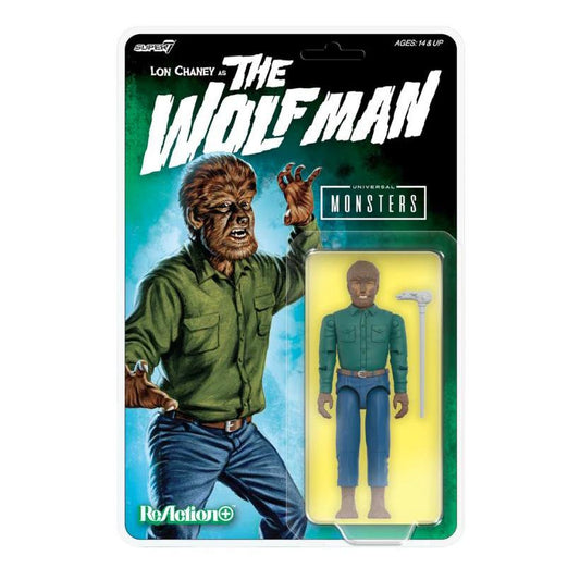 Super7 Universal Monsters ReAction+ Action Figure Wave 1 - The Wolf Man PRE-ORDER