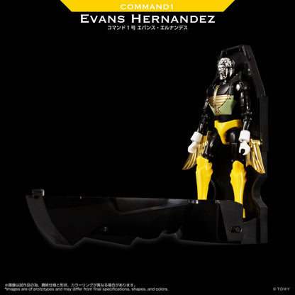 Takara Tomy Microman Legacy Soul Command 1 Evans Hernandez Action Figure PRE-ORDER