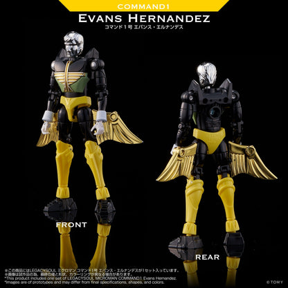 Takara Tomy Microman Legacy Soul Command 1 Evans Hernandez Action Figure PRE-ORDER