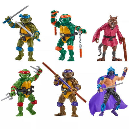Teenage Mutant Ninja Turtles Classic Action Figures - 1988 Remastered 6-Pack Set (Target Exclusive)PRE-ORDER