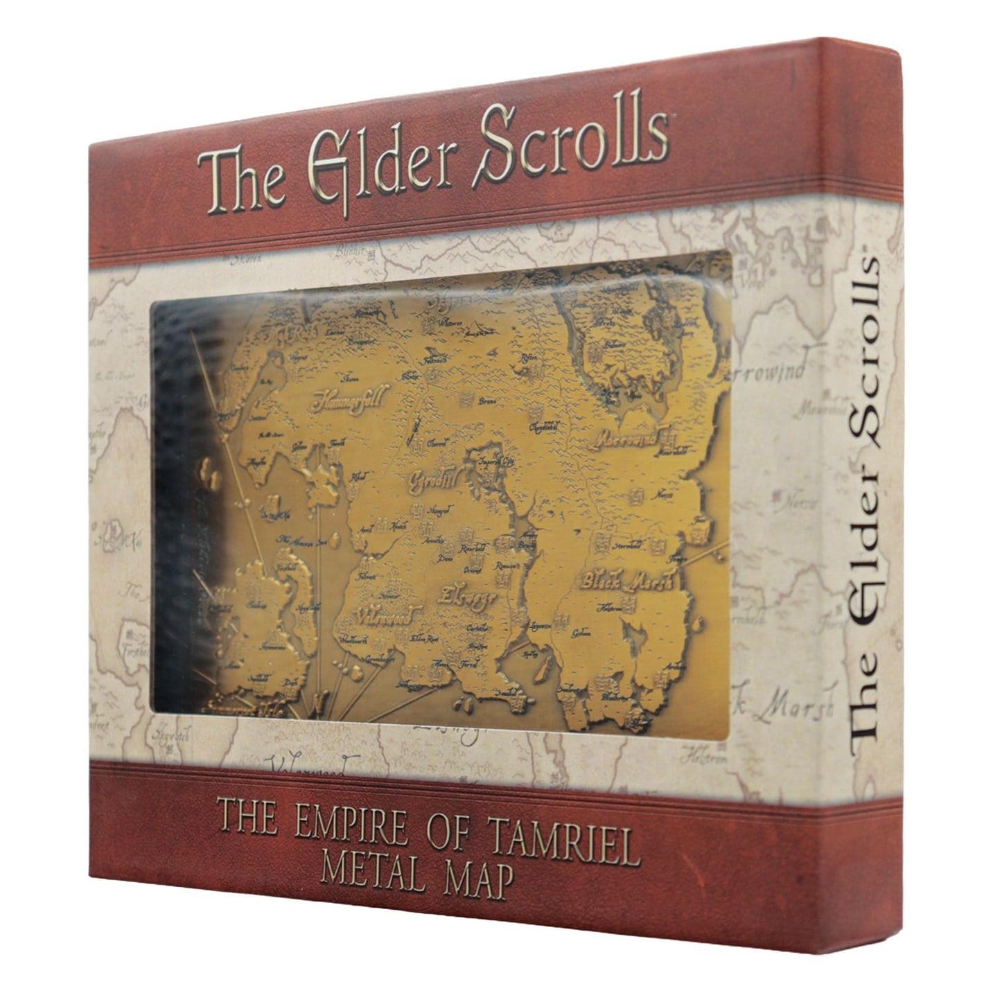 The Elder Scrolls Replica Metal Map of Tamriel Limited Edition PRE-ORDER