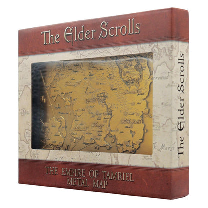 The Elder Scrolls Replica Metal Map of Tamriel Limited Edition PRE-ORDER