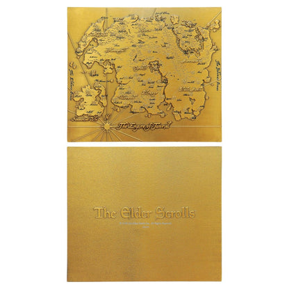 The Elder Scrolls Replica Metal Map of Tamriel Limited Edition PRE-ORDER