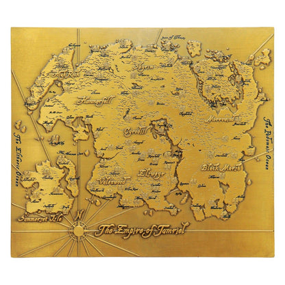 The Elder Scrolls Replica Metal Map of Tamriel Limited Edition PRE-ORDER