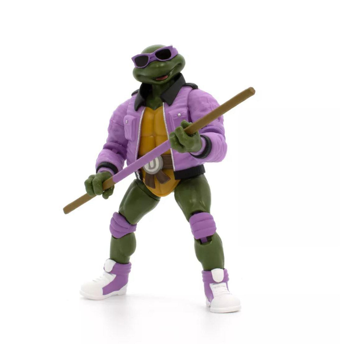 The Loyal Subjects BST AXN Teenage Mutant Ninja Turtles Street Gang Donatello Windbreaker Action Figure