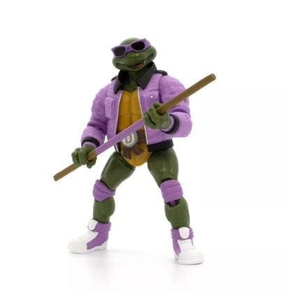 The Loyal Subjects BST AXN Teenage Mutant Ninja Turtles Street Gang Donatello Windbreaker Action Figure