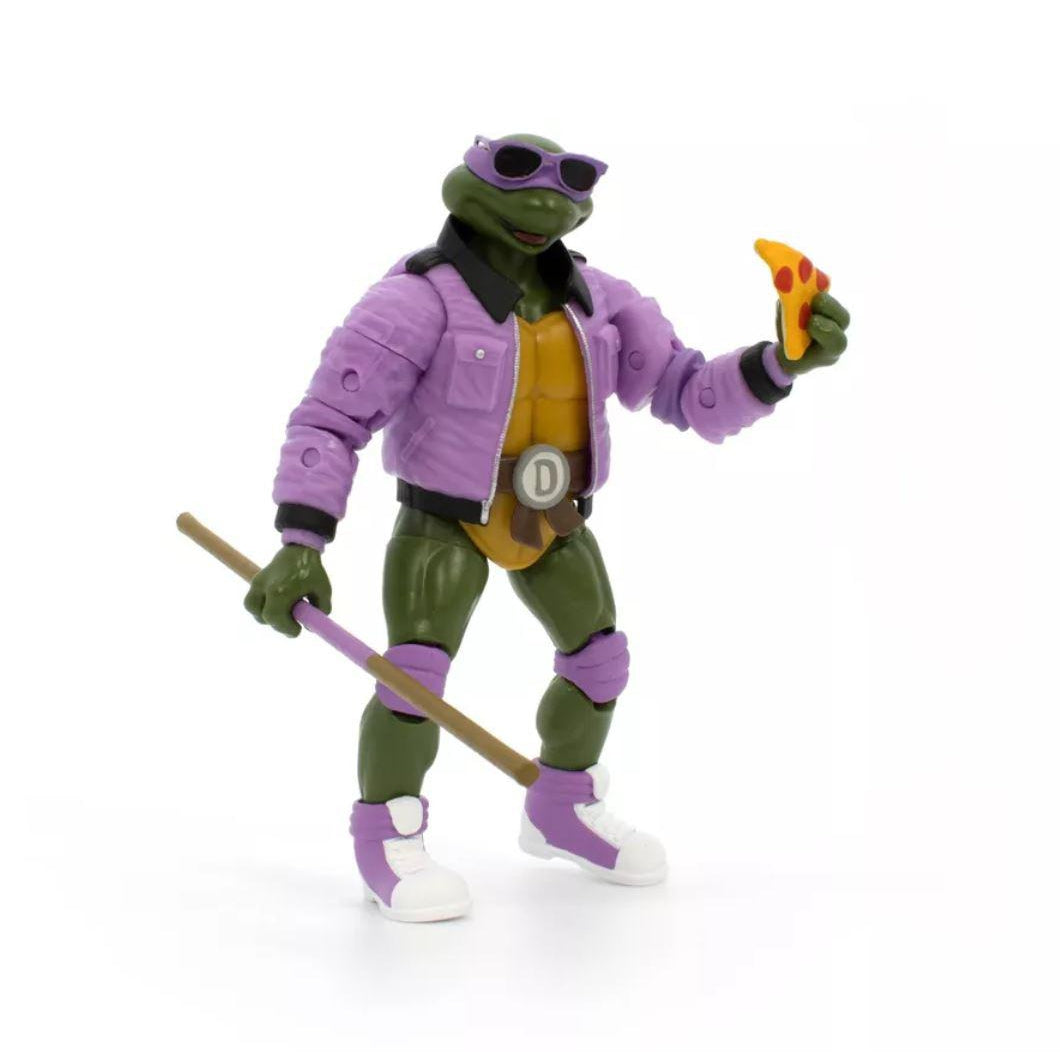 The Loyal Subjects BST AXN Teenage Mutant Ninja Turtles Street Gang Donatello Windbreaker Action Figure