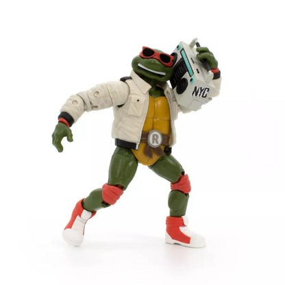 The Loyal Subjects BST AXN Teenage Mutant Ninja Turtles Street Gang Raphael Main Jacket Action Figure