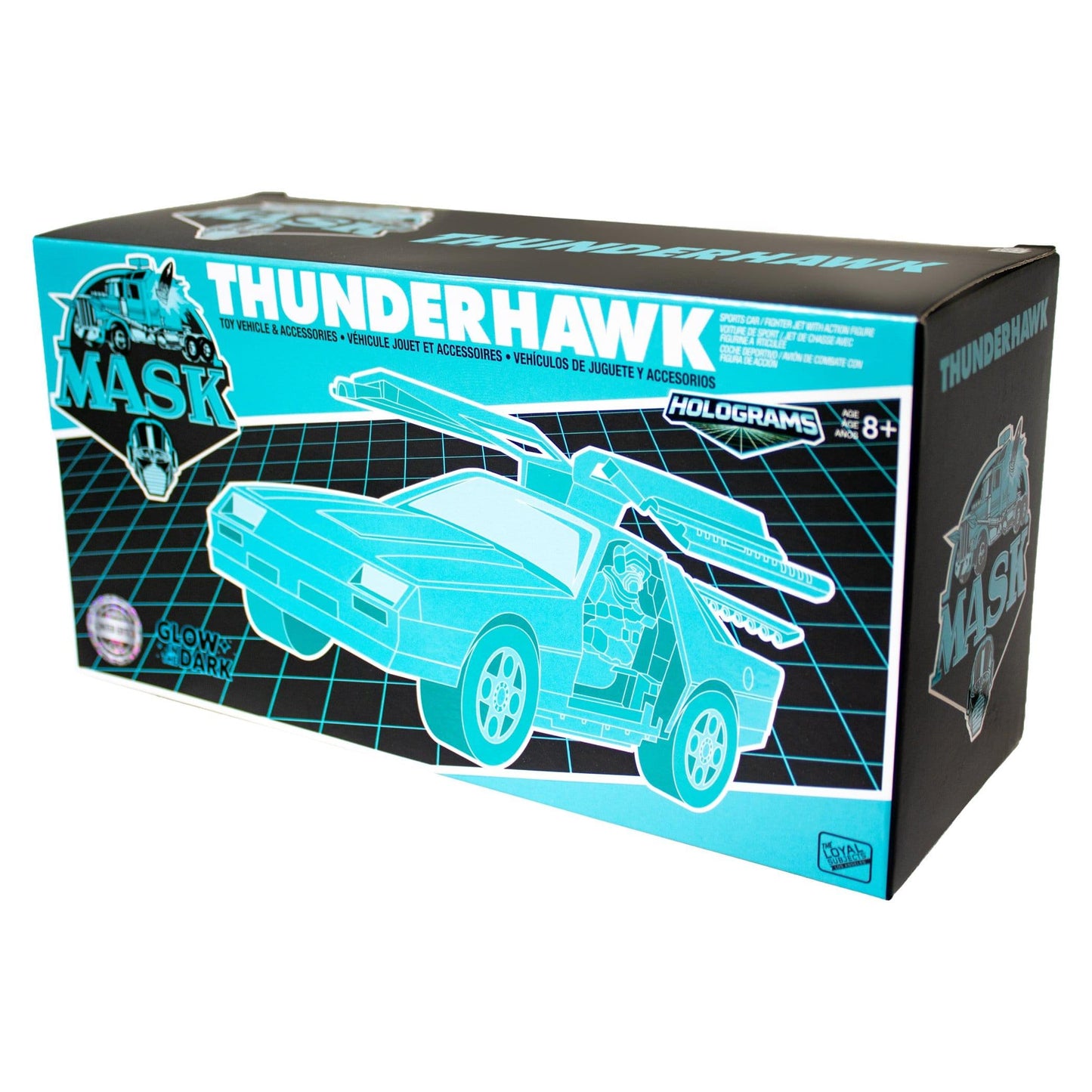 The Loyal Subjects M.A.S.K. SDCC 2026 Thunderhawk Hologram Variant (Glow in the Dark) Vehicle PRE-ORDER