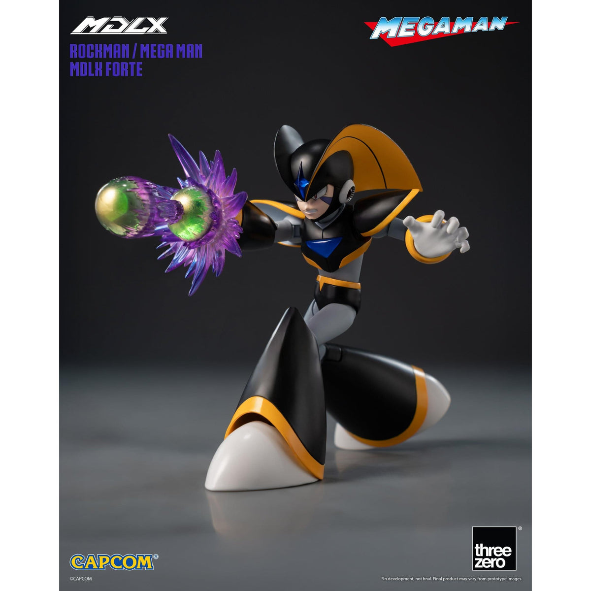 ThreeZero Mega Man Rockman / Mega Man Forte MDLX Action Figure PRE-ORDER