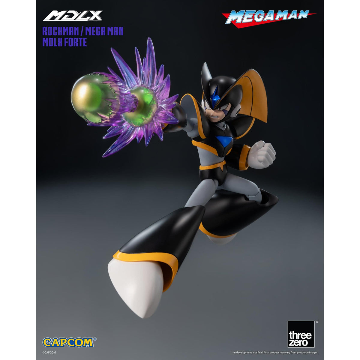 ThreeZero Mega Man Rockman / Mega Man Forte MDLX Action Figure PRE-ORDER