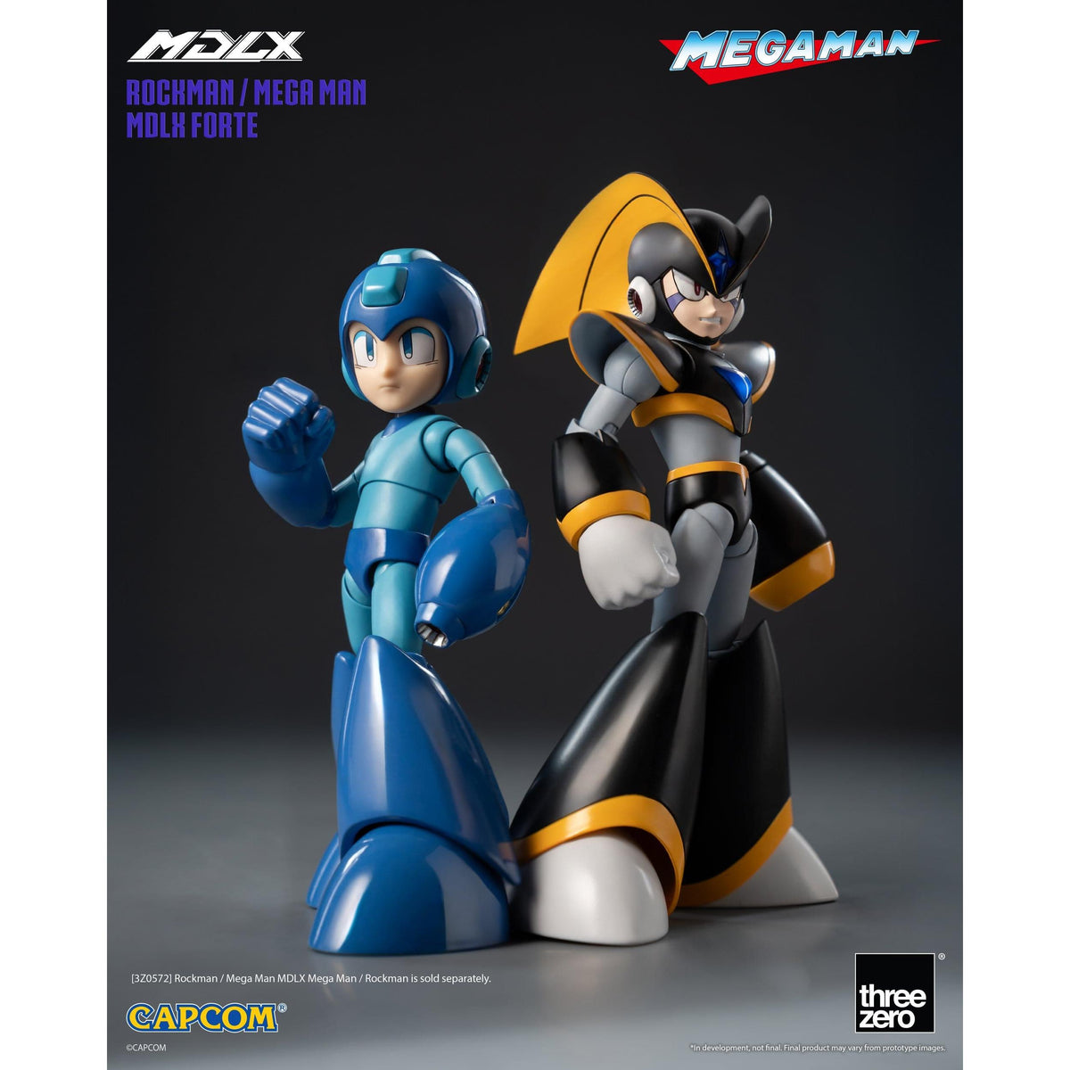 ThreeZero Mega Man Rockman / Mega Man Forte MDLX Action Figure PRE-ORDER
