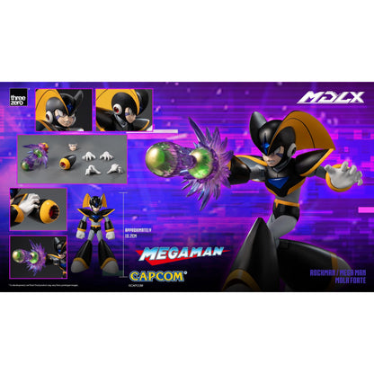 ThreeZero Mega Man Rockman / Mega Man Forte MDLX Action Figure PRE-ORDER