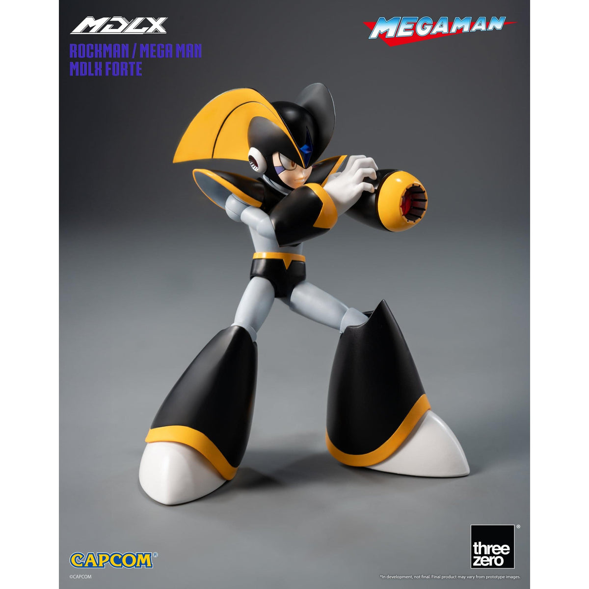 ThreeZero Mega Man Rockman / Mega Man Forte MDLX Action Figure PRE-ORDER
