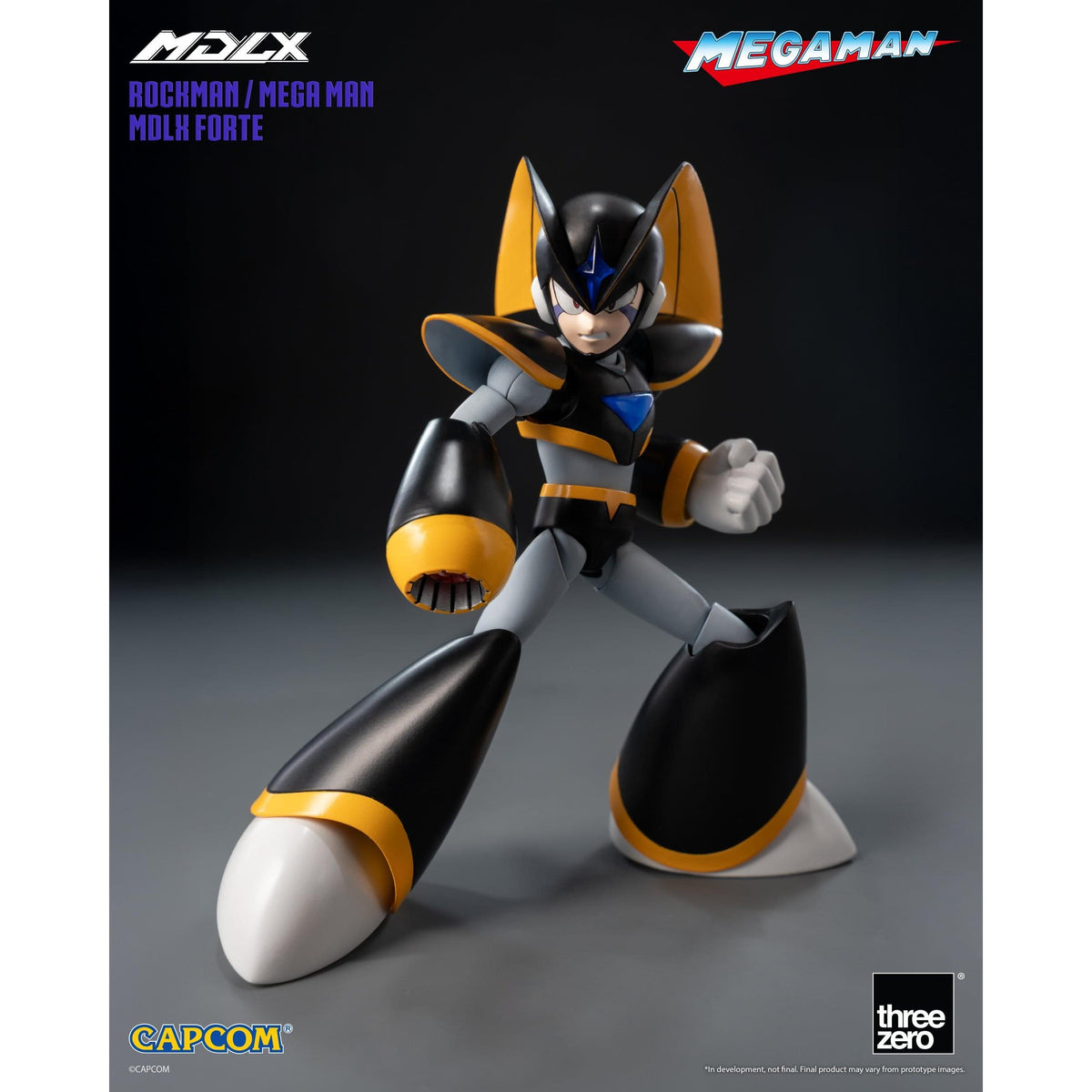 ThreeZero Mega Man Rockman / Mega Man Forte MDLX Action Figure PRE-ORDER